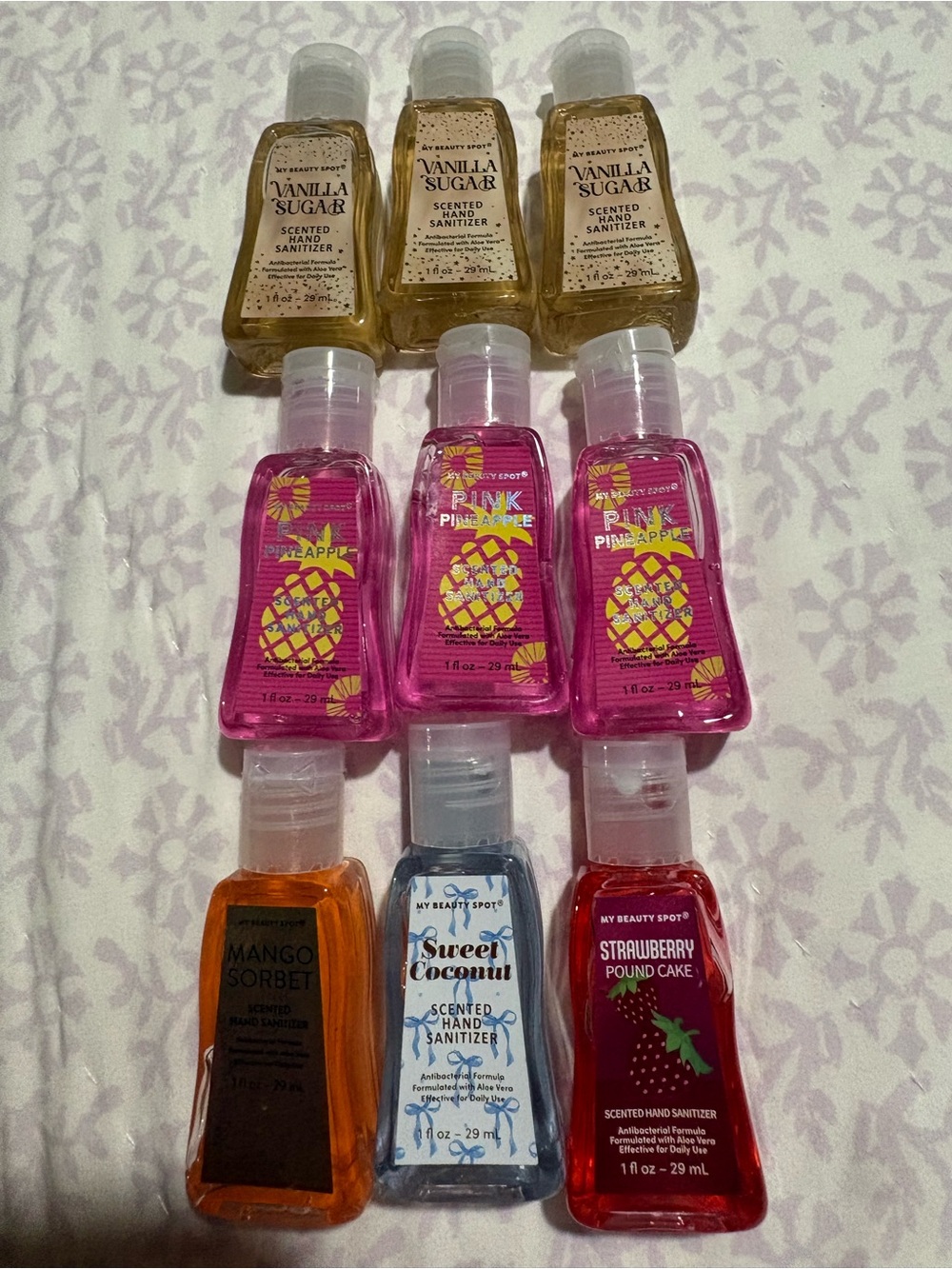 My Beauty Spot Pink Pineapple Scented Hand Sanitizer - Pink